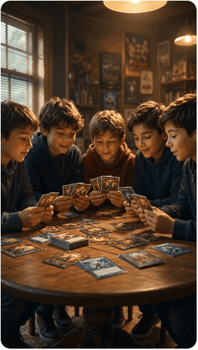 Dog and cards thumbnail